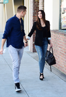 Roselyn Sanchez is seen in Los Angeles, 12.03.2019