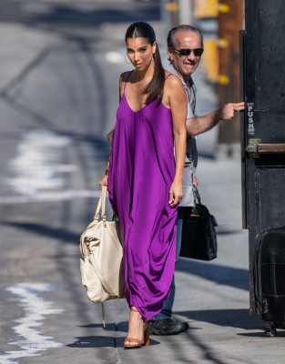 Roselyn Sanchez is seen at &#039;Jimmy Kimmel Live&#039; on August 13, 2019 in Los Angeles