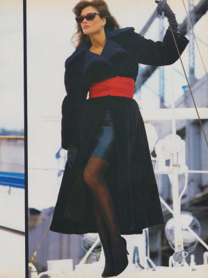 Rosemarie McGrotha ~ US Vogue September 1985