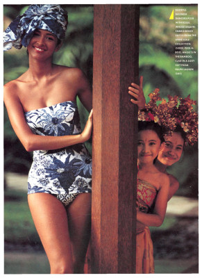 Rosie De La Cruz for Sport's Illustrated US February 1991