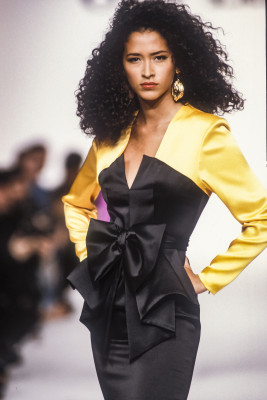 Rosie De La Cruz for Guy Laroche FW 1991
