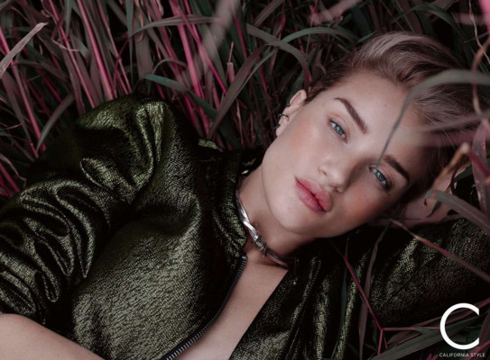 Rosie Huntington-Whitely - photoshoot for California Style magazine