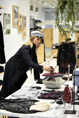 Rosie Huntington-Whiteley Shops at PAIGE in New York