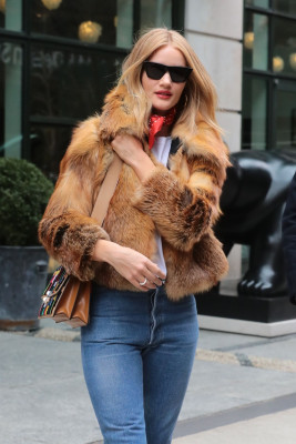 Rosie Huntington-Whiteley - NYC