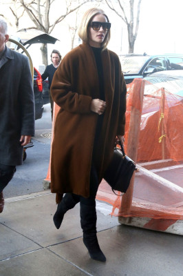ROSIE HUNTINGTON-WHITELEY Out in New York