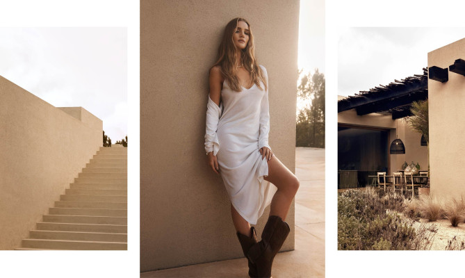 Rosie Huntington-Whitely for Falconeri SS25 by Lachlan Bailey