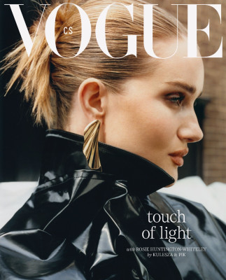Rosie Huntington-Whitely ~ Vogue Czechoslovakia December 2024 by Kulesza + Pik 