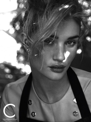Rosie Huntington-Whitely - photoshoot for California Style magazine