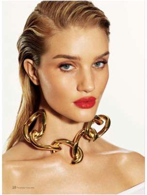 ROSIE HUNTINGTON-WHITELEY in The Sunday Times Style Magazine, January 2020