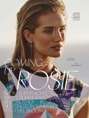 Rosie Huntington-Whiteley – Elle Magazine Australia March 2019