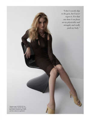 ROSIE HUNTINGTON-WHITELEY in Harper’s Bazaar Magazine, Australia March 2020