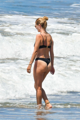 ROSIE HUNTINGTON-WHITELEY in Bikini at a Beach in Malibu 06/14/2020