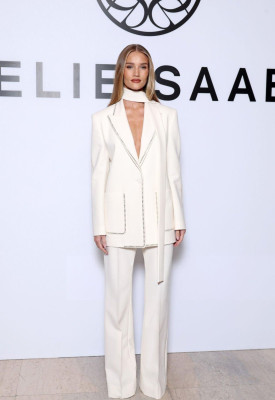 Rosie Huntington-Whiteley – at Elie Saab S/S 2025 Fashion Show PFW 