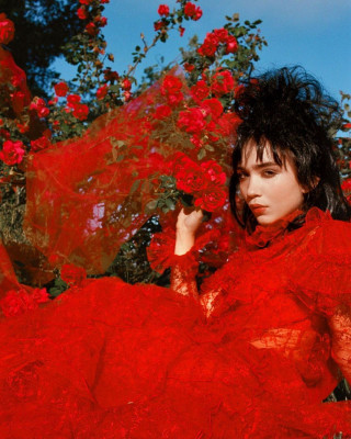 Rowan Blanchard – Cinespia’s Screening of “Beetlejuice” Photoshoot May 2019