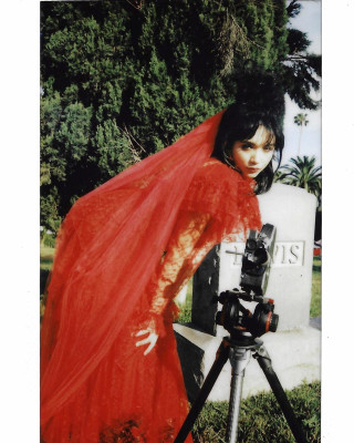Rowan Blanchard – Cinespia’s Screening of “Beetlejuice” Photoshoot May 2019