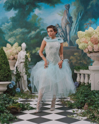 ROWAN BLANCHARD for Rodarte Spring 2020 Look-book
