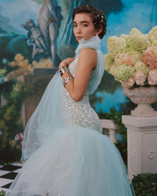 ROWAN BLANCHARD for Rodarte Spring 2020 Look-book
