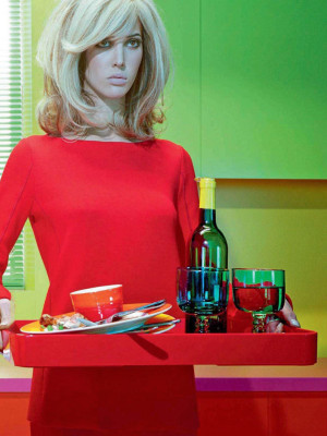 Ruby Aldridge ~ Vogue Italia October 2011 by Miles Aldridge