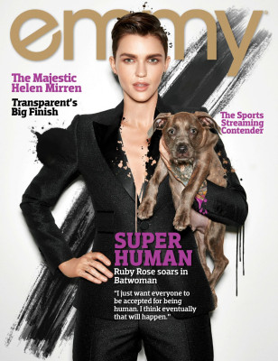 Ruby Rose – Emmy Magazine October 2019 Issue