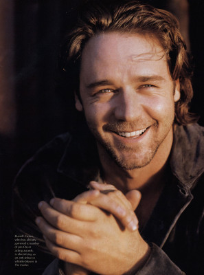 Russel Crowe ~ US Vogue March 2000 by Herb Ritts
