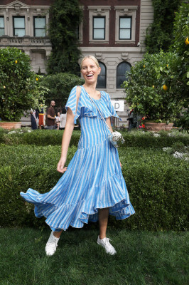 Karolina Kurkova - Tory Burch Spring/Summer 2019 Fashion Show in New York