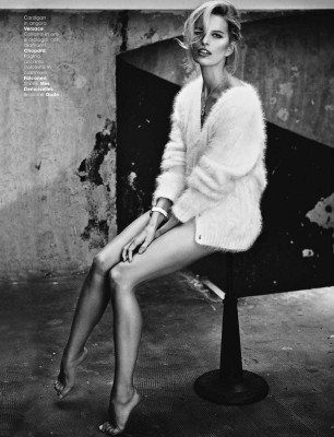 Karolina Kurkova - photoshoot for GLAMOUR ITALY MAGAZINE