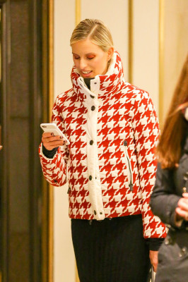 Karolina Kurkova - Leaving the Christian Siriano Show 2017 in New York 