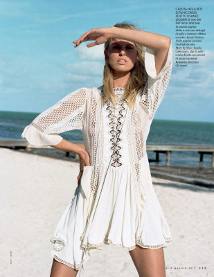 Karolina Kurkova - photoshoot for ELLE ITALIA