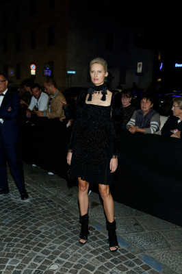 Karolina Kurkova At amfar gala at museo della permanente in Milan, Italy  