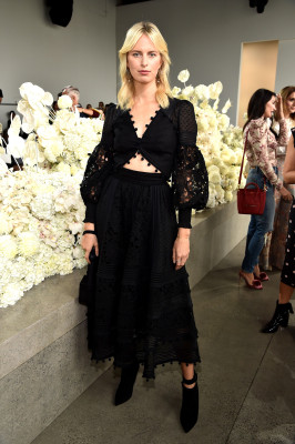 Karolina Kurkova - Zimmermann Spring/Summer 2019 Fashion Show in New York