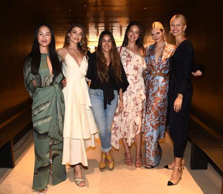 Karolina Kurkova - Johanna Ortiz Resort 2020 Fashion Show in New York