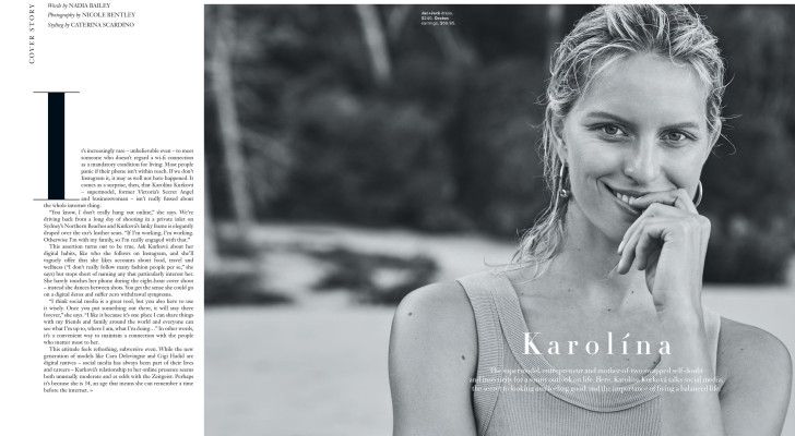 Karolina Kurkova - Jones Magazine