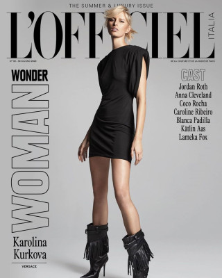 KAROLINA KURKOVA in L’Officiel Magazine, Italy, Summer &amp; Luxury Issue 2020