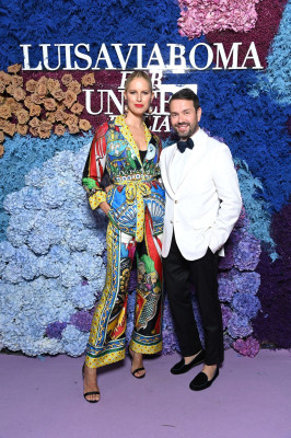 Karolina Kurkova - LuisaViaRoma for Unicef Event in Capri 07/31/2021
