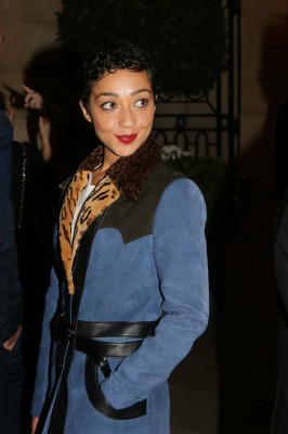 RUTH NEGGA at Louis Vuitton’s Boutique Opening at Paris Fashion Week 10/02/2017 