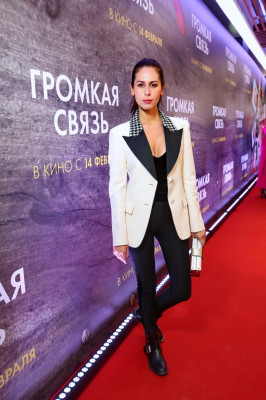 Сабина Ахмедова - премьера фильма &quot;Громкая связь&quot; 14/02/19