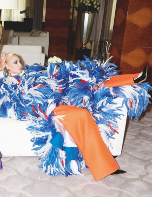NICKY HILTON and SABINE GETTY in Tatler Magazine, UK December 2019
