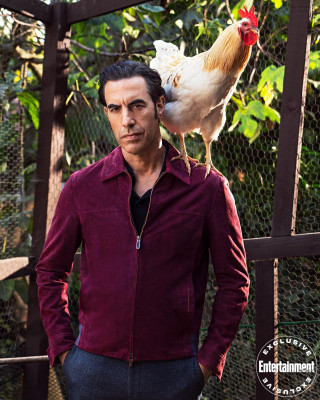 Sacha Baron Cohen by Nolwen Cifuentes for EW&#039;s 2020 Entertainers of the Year