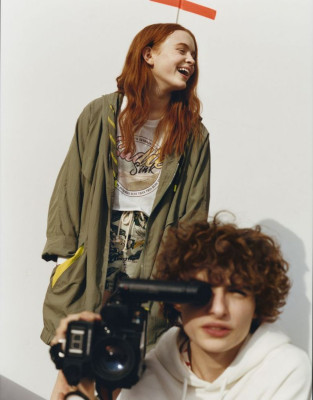 Sadie Sink – Photoshoot for Pull &amp; Bear 2019