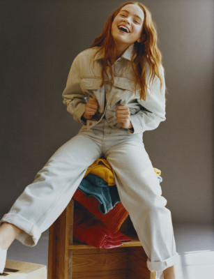 Sadie Sink – Photoshoot for Pull &amp; Bear 2019