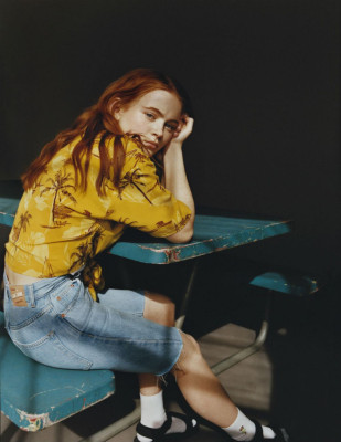 Sadie Sink – Photoshoot for Pull &amp; Bear 2019