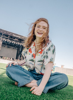 Sadie Sink – Pull &amp; Bear Photoshoot 2019
