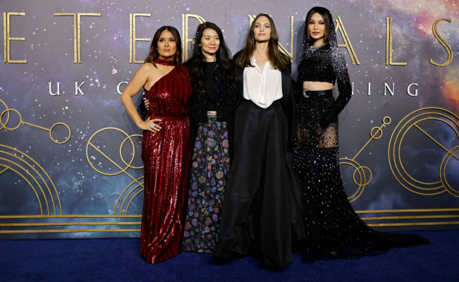 Salma Hayek-&quot;The Eternals&quot; UK Premiere