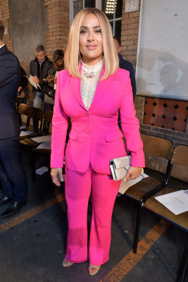 Salma Hayek – Altuzarra Fashion Show in Paris 