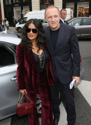 Salma Hayek – Stella McCartney Fashion Show, PFW in Paris