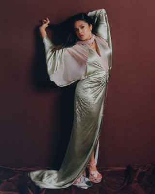 Salma Hayek ~ W Magazine TV Portfolio August 2023
