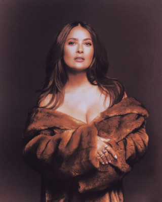 Salma Hayek by Jack Bridgland for Wonderland // 2021