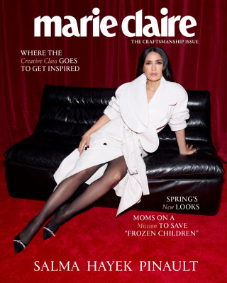 Salma Hayek – for Marie Claire Craftmanship Issue, March 2025