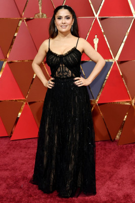 Salma Hayek – Oscars 2017 Red Carpet in Hollywood
