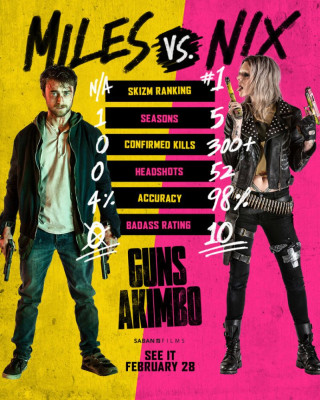 SAMARA WEAVING – Guns Akimbo Promos
